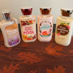 Lot of 4 BBW Body Lotion